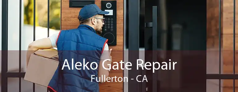 Aleko Gate Repair Fullerton - CA
