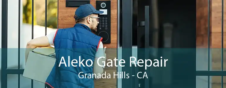 Aleko Gate Repair Granada Hills - CA