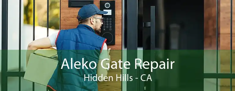 Aleko Gate Repair Hidden Hills - CA