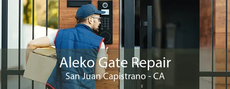 Aleko Gate Repair San Juan Capistrano - CA