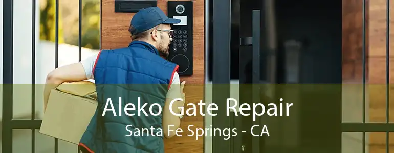 Aleko Gate Repair Santa Fe Springs - CA