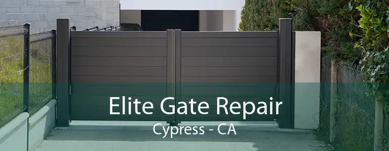 Elite Gate Repair Cypress - CA