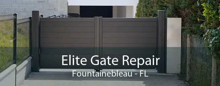 Elite Gate Repair Fountainebleau - FL