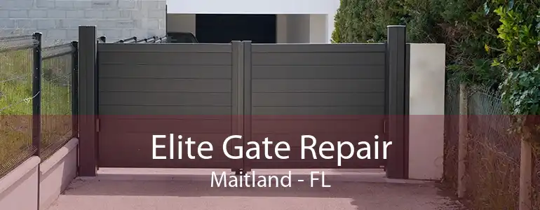 Elite Gate Repair Maitland - FL