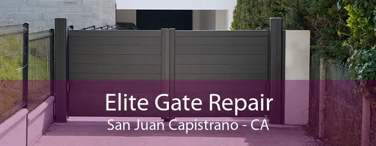 Elite Gate Repair San Juan Capistrano - CA