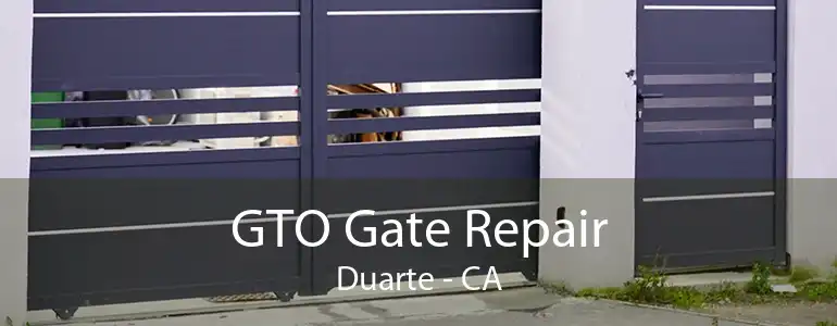 GTO Gate Repair Duarte - CA