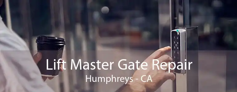 Lift Master Gate Repair Humphreys - CA