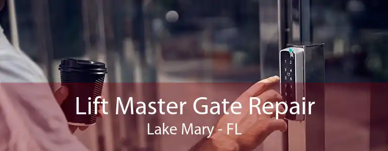 Lift Master Gate Repair Lake Mary - FL