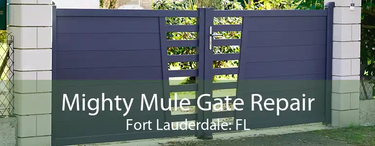 Mighty Mule Gate Repair Fort Lauderdale: FL