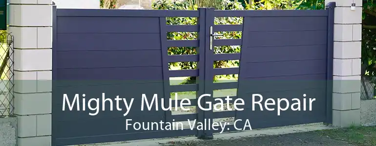 Mighty Mule Gate Repair Fountain Valley: CA