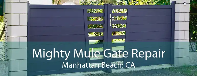 Mighty Mule Gate Repair Manhattan Beach: CA