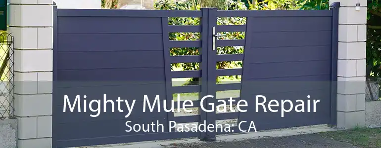 Mighty Mule Gate Repair South Pasadena: CA