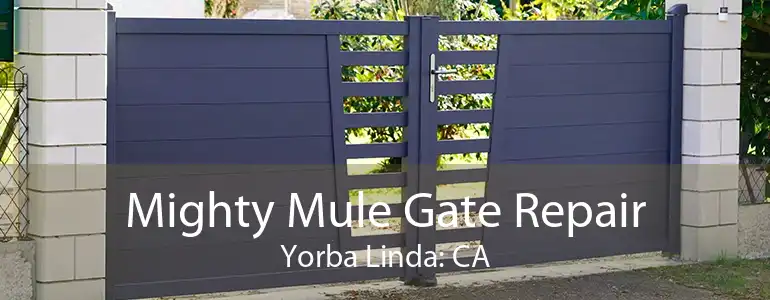 Mighty Mule Gate Repair Yorba Linda: CA